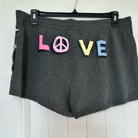 NWT! PJ SALVAGE LOVE & PEACE SHORTS - Picture 3 of 7